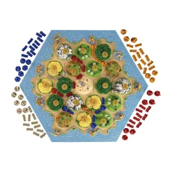 AreYouGame Catan: 3D Edition - Deluxe, Handcrafted Strategy Game* Role-Playing Games|Board Games