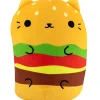 The Distribution Solutions Cats vs Pickles 8 inch Jumbo Plush Cheeseburger Cat - Super Soft* Stuffed Animals|Stuffed Animals & Plush Toys