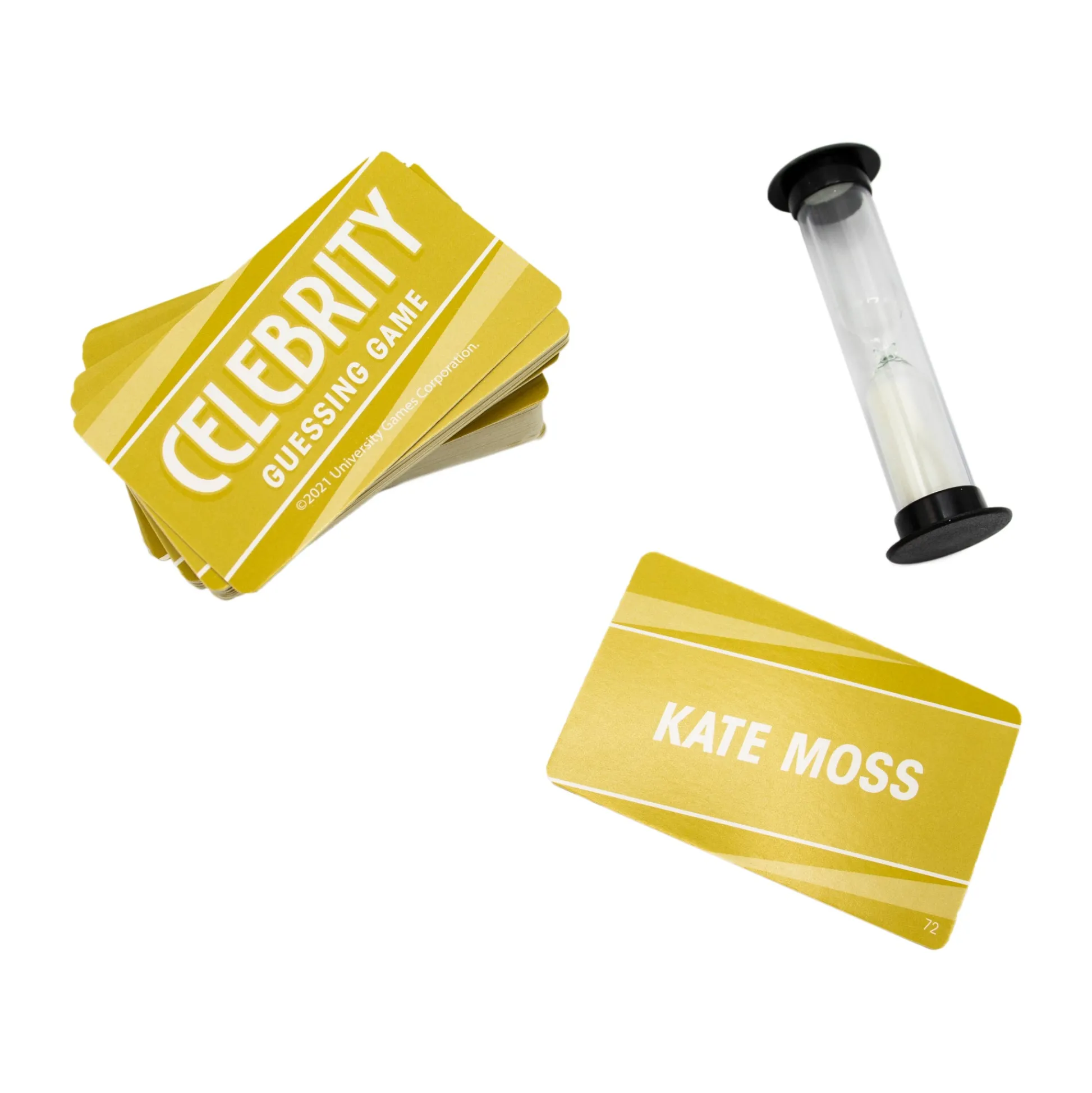 AreYouGame Celebrity Guessing Game Tin - Quick Clue Party Game* Family & Entertainments Games|Social & Emotional Skills