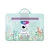 Flat River Group 3C4G Fairy Garden Plush Lap Desk - Portable Workstation, Green & Purple* Crafts & Activities