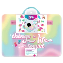 Flat River Group 3C4G Life Is Sweet Portable Pillow Lap Desk with Sticker Set for Kids* Crafts & Activities
