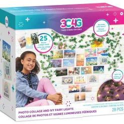 Flat River Group 3C4G Ultimate Bedroom Makeover Photo Collage & Ivy Fairy Lights Kit* Crafts & Activities
