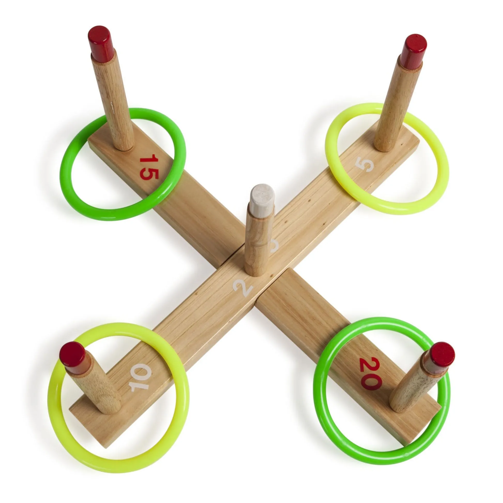 Educators Resource Champion Sports Classic Wooden Ring Toss Game Set* Activities & Games