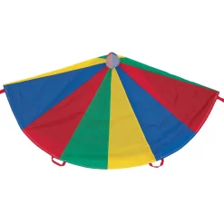 Educators Resource Champion Sports Colorful Play Parachute, 12-Foot with 12 Handles* Activities & Games|Social & Emotional Skills