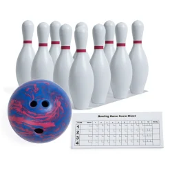 Educators Resource Champion Sports Swirl Bowling Set with Lightweight Ball & Pins* Toy Sports