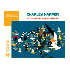 AreYouGame Charley Harper Mystery of the Missing Migrants Jigsaw Puzzle - 1000 pc* Puzzles