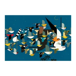AreYouGame Charley Harper Mystery of the Missing Migrants Jigsaw Puzzle - 1000 pc* Puzzles