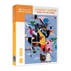 AreYouGame Charley Harper Wings of the World Jigsaw Puzzle - 300 pc* Puzzles