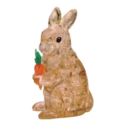 AreYouGame Charming Bunny 3D Crystal Puzzle - 43 Piece Set* Puzzles