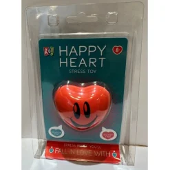 Calendar Holdings, LLC Cheerful Red Smiling Heart Stress Ball* Sensory & Fidget Toys