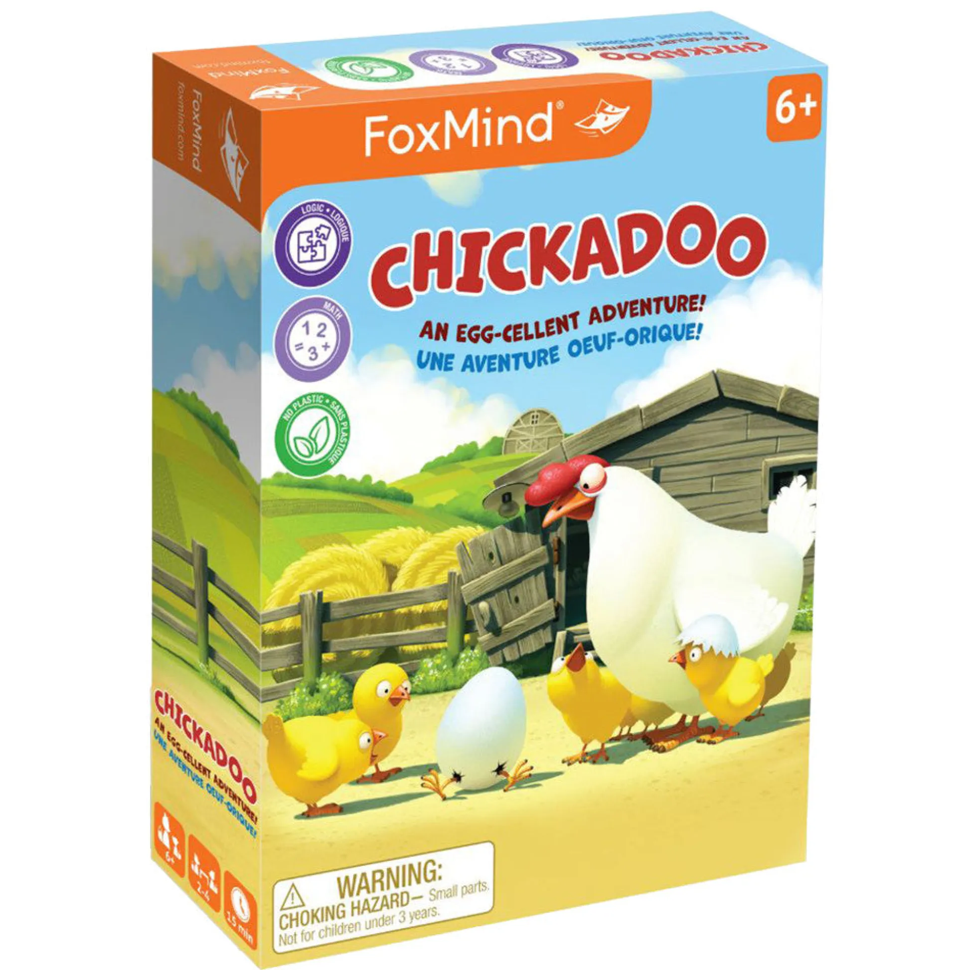 Flat River Group Chickadoo Card Game by FoxMind Games - Strategic Fun for Ages 6+* Card Games