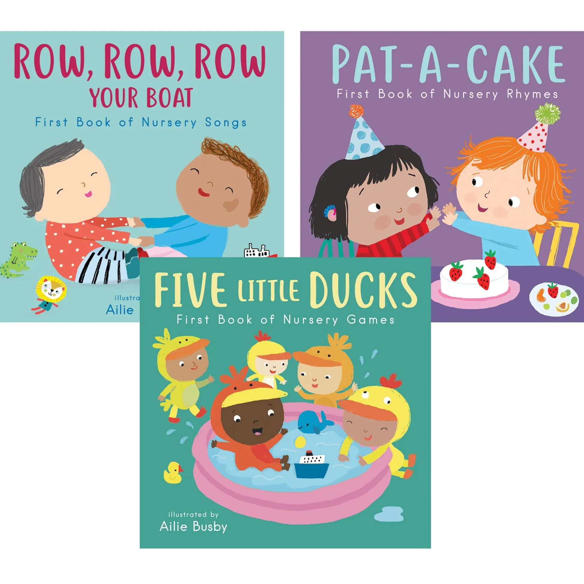 Educators Resource Child's Play Books First Book Board Books, 3-Piece Nursery Set*Kids Kids Books|Board Books