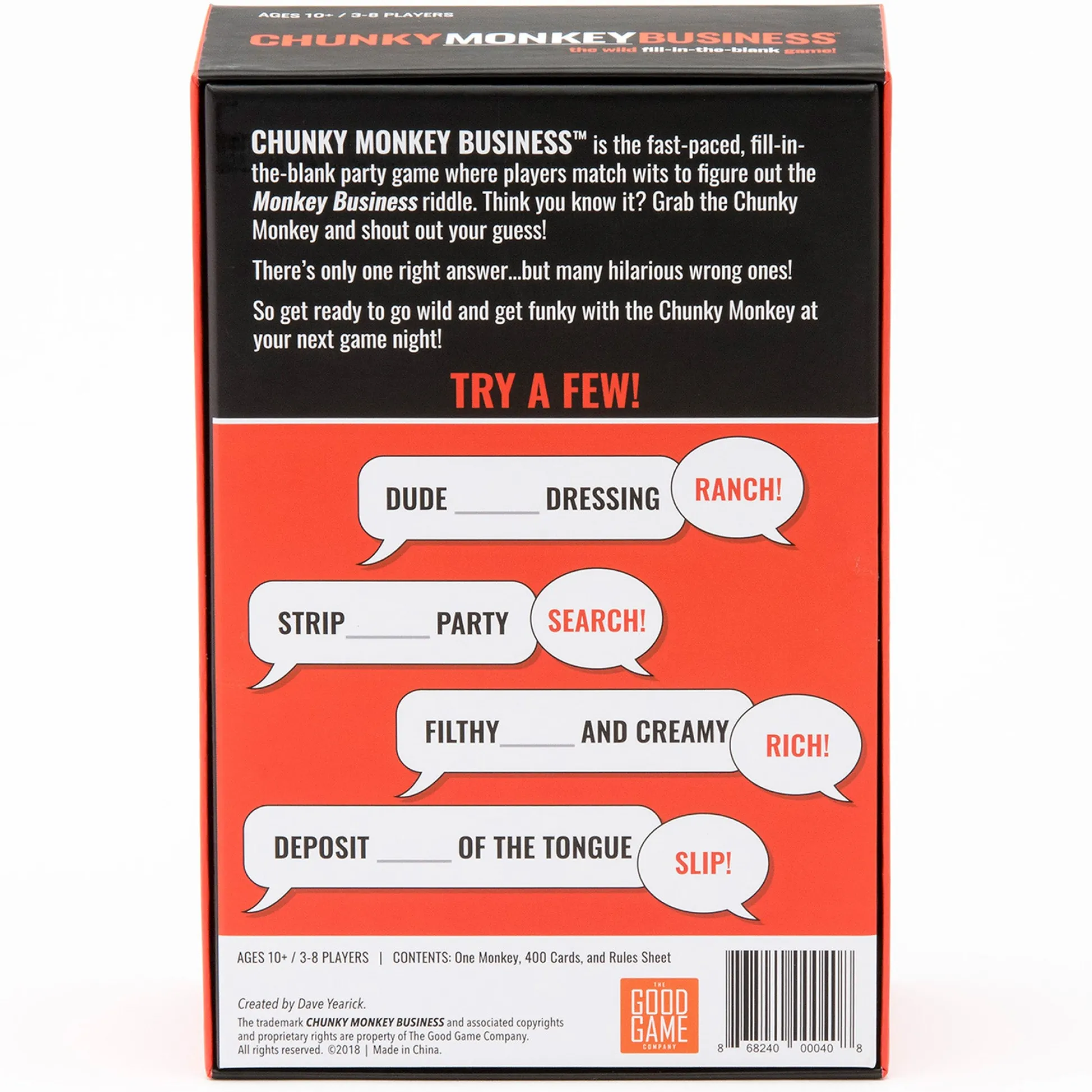 Educators Resource Chunky Monkey Business Party Game by The Good Game Company* Family & Entertainments Games|Social & Emotional Skills