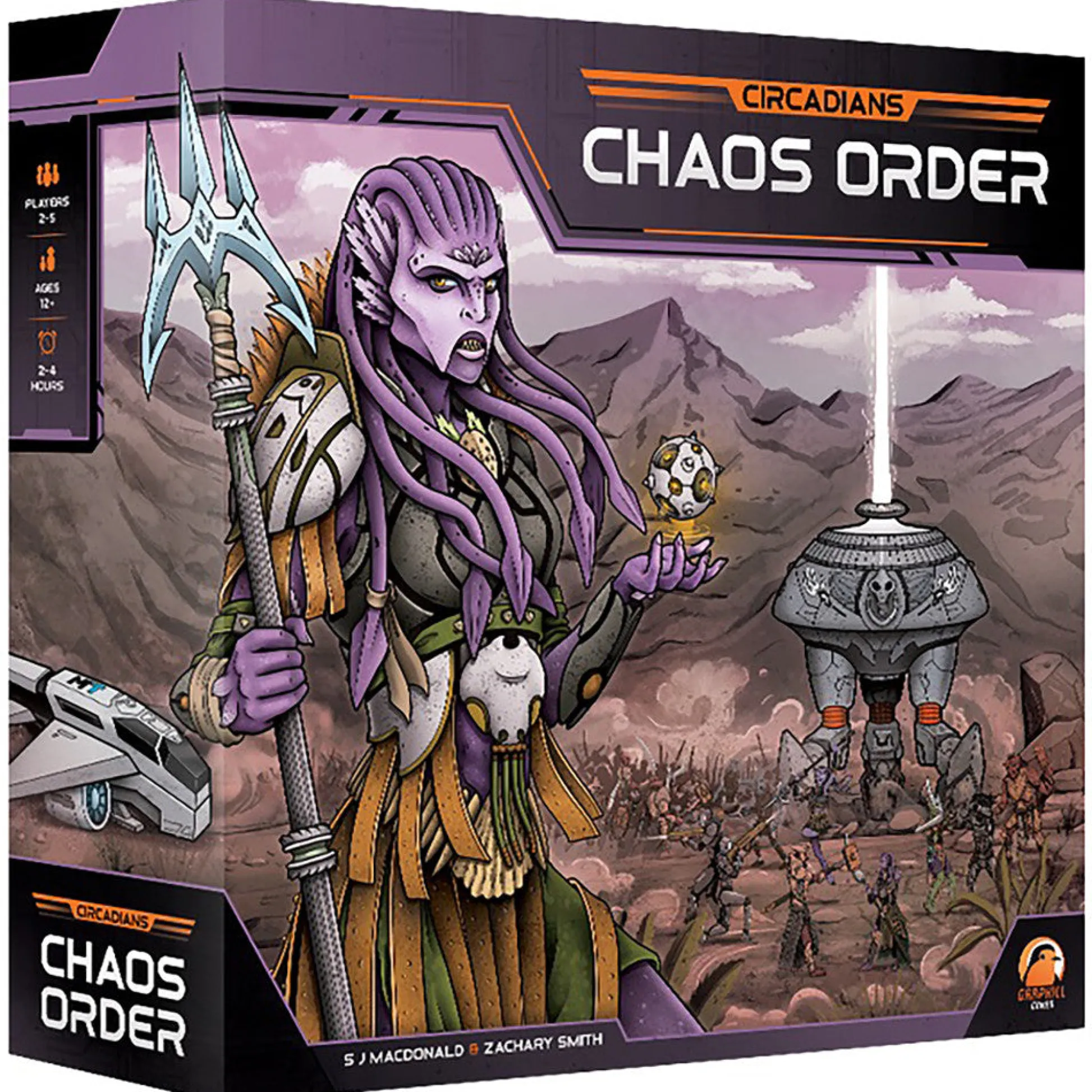 Flat River Group Circadians: Chaos Order Advanced Strategy Board Game* Board Games|Role-Playing Games