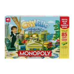 AreYouGame CityVille Monopoly Urban Development Board Game by Hasbro* Board Games|Role-Playing Games