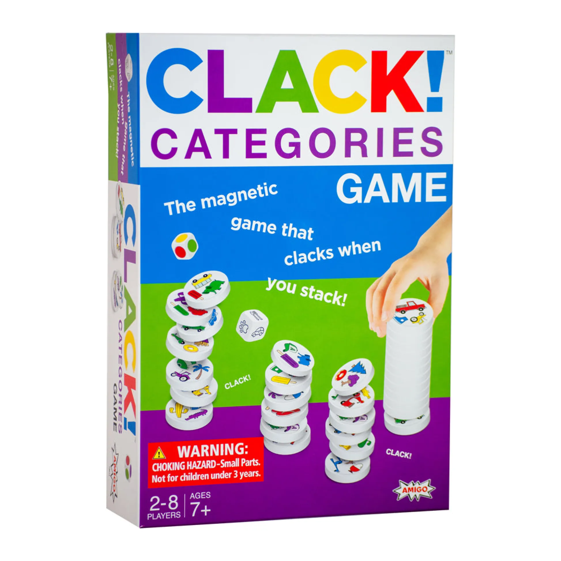 AreYouGame Clack! Categories Magnetic Disc Strategy Game* Family & Entertainments Games