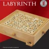 AreYouGame Classic Game Collection Wood Labyrinth Puzzle* Puzzles|Classic Games