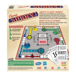 AreYouGame Classic Sorry Board Game with Original Artwork* Board Games|Role-Playing Games