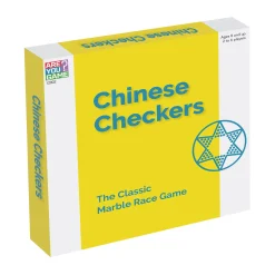 AreYouGame Classic Wooden Chinese Checkers Board Game with Glass Marbles* Role-Playing Games|Board Games