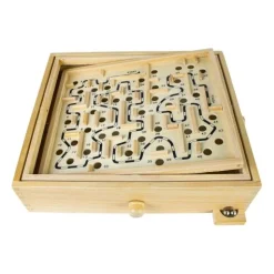 Calendar Holdings, LLC Classic Wooden Labyrinth Maze Skill Game* Role-Playing Games|Board Games