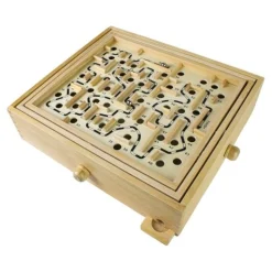 Calendar Holdings, LLC Classic Wooden Labyrinth Maze Skill Game* Role-Playing Games|Board Games