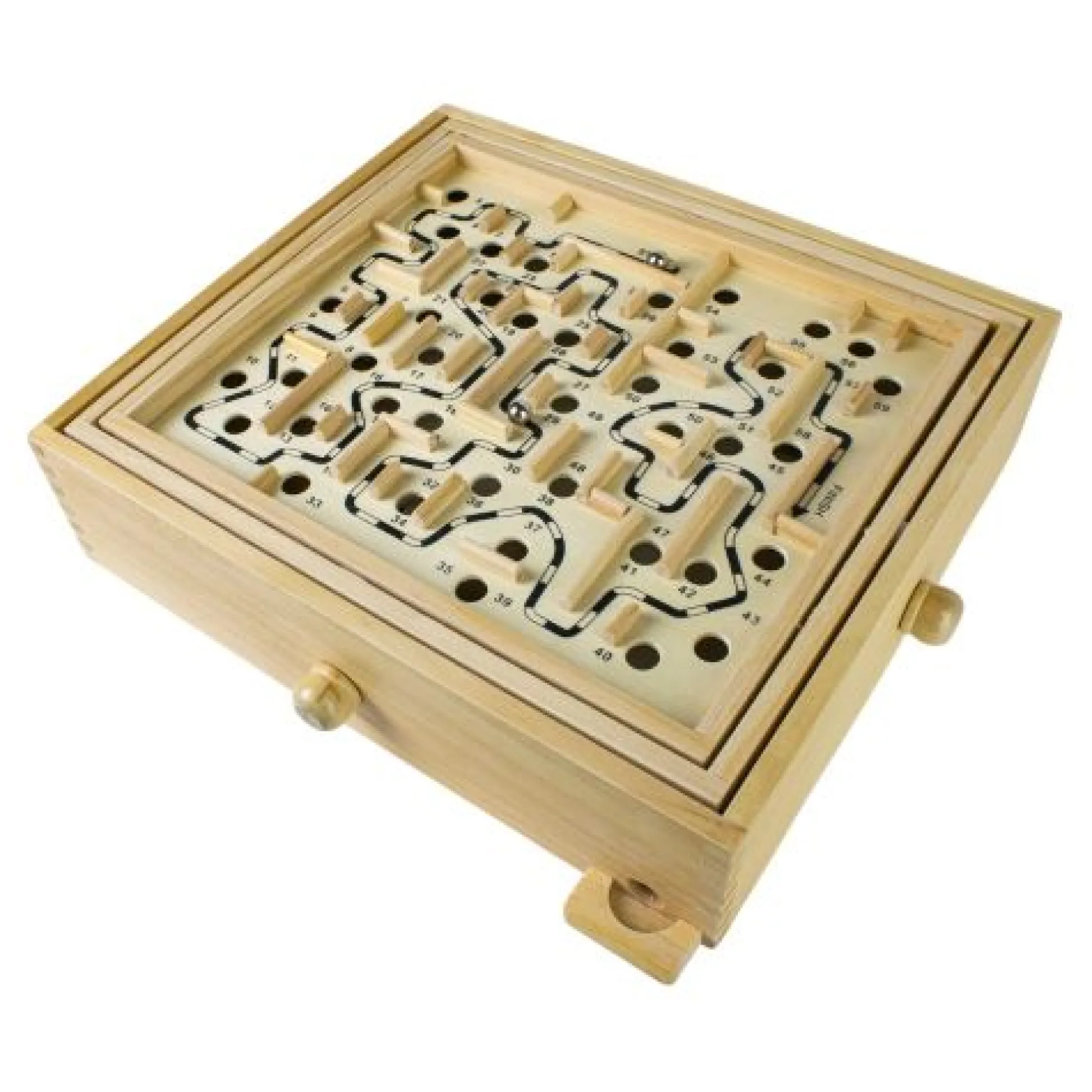 Calendar Holdings, LLC Classic Wooden Labyrinth Maze Skill Game* Role-Playing Games|Board Games