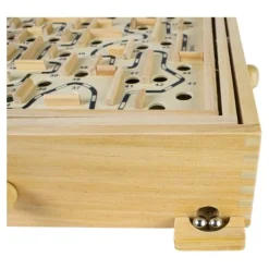 Calendar Holdings, LLC Classic Wooden Labyrinth Maze Skill Game* Role-Playing Games|Board Games