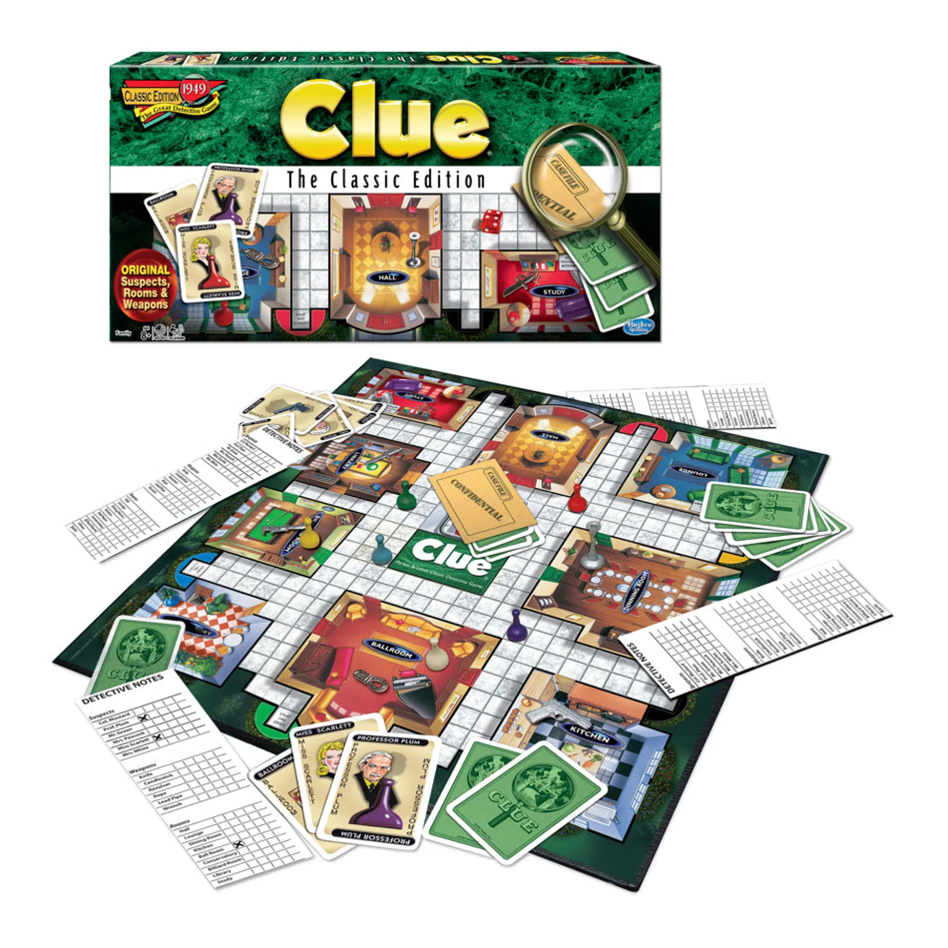 AreYouGame Clue Classic Edition Board Game by Winning Moves* Role-Playing Games|Board Games
