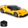 Flat River Group CMJ RC Cars: Maserati MC20 - 1:24 Scale Yellow Radio Control Sports Car with LED Headlights* Rc Cars & Flight