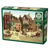Flat River Group Cobble Hill 1000 Piece Puzzle: The Curve In The Square - Earth Friendly Jigsaw with Poster* Puzzles