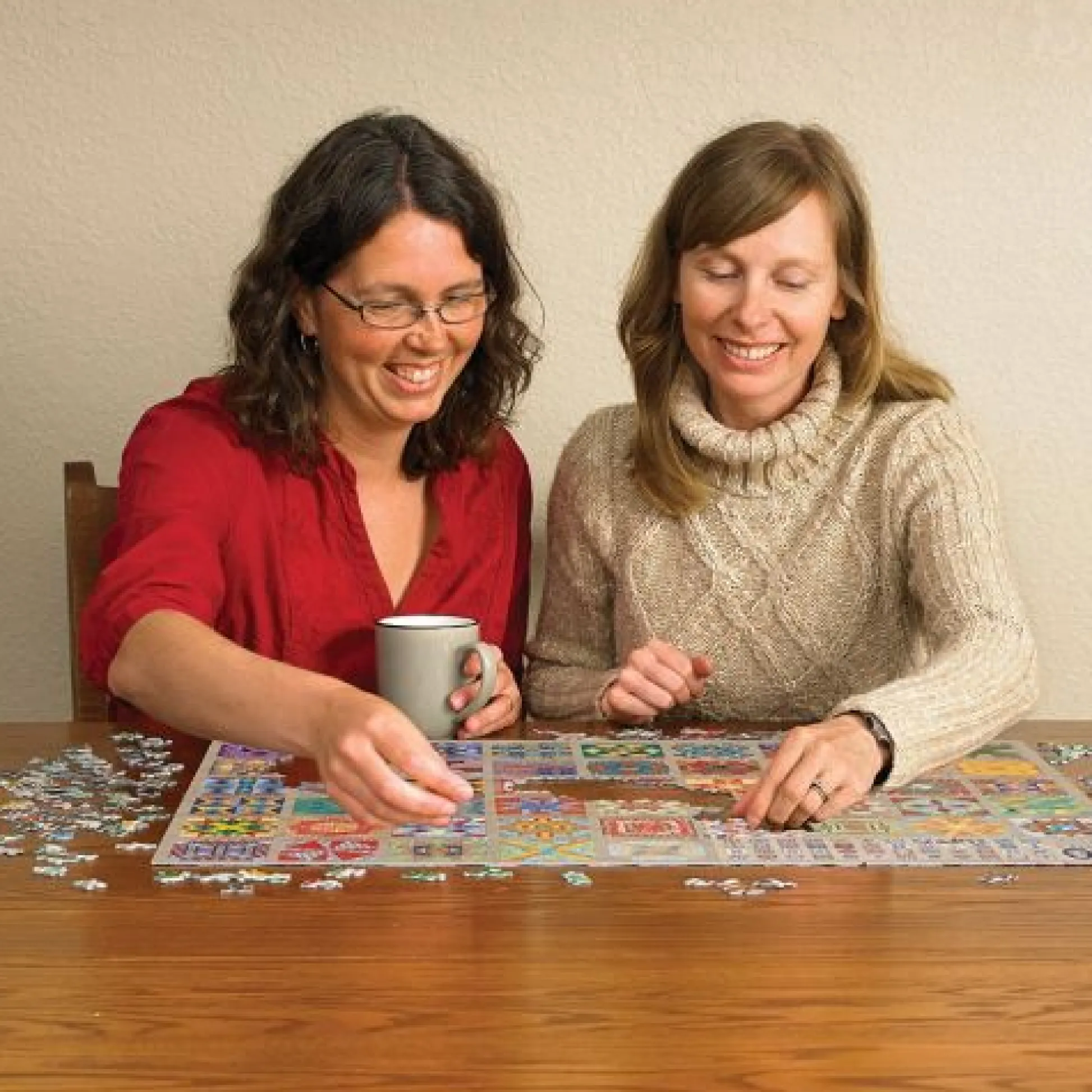 Calendar Holdings, LLC Cobble Hill 50 States Quilt Blocks Jigsaw Puzzle - 1000 pc* Puzzles