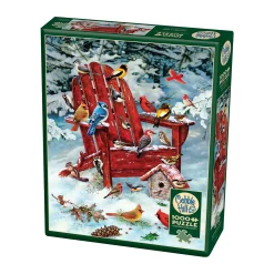 AreYouGame Cobble Hill Adirondack Birds Jigsaw Puzzle - 1000 pc* Puzzles