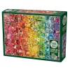 Flat River Group Cobble Hill Colourful Rainbow 1000-Piece Jigsaw Puzzle - Reference Poster Included* Puzzles