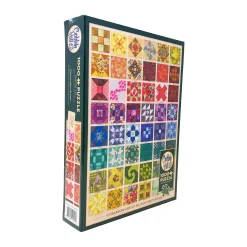 AreYouGame Cobble Hill Common Quilt Blocks Jigsaw Puzzle - 1000 pc* Puzzles