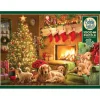 Calendar Holdings, LLC Cobble Hill Cozy Fireplace Christmas Jigsaw Puzzle - 1000 pc* Puzzles