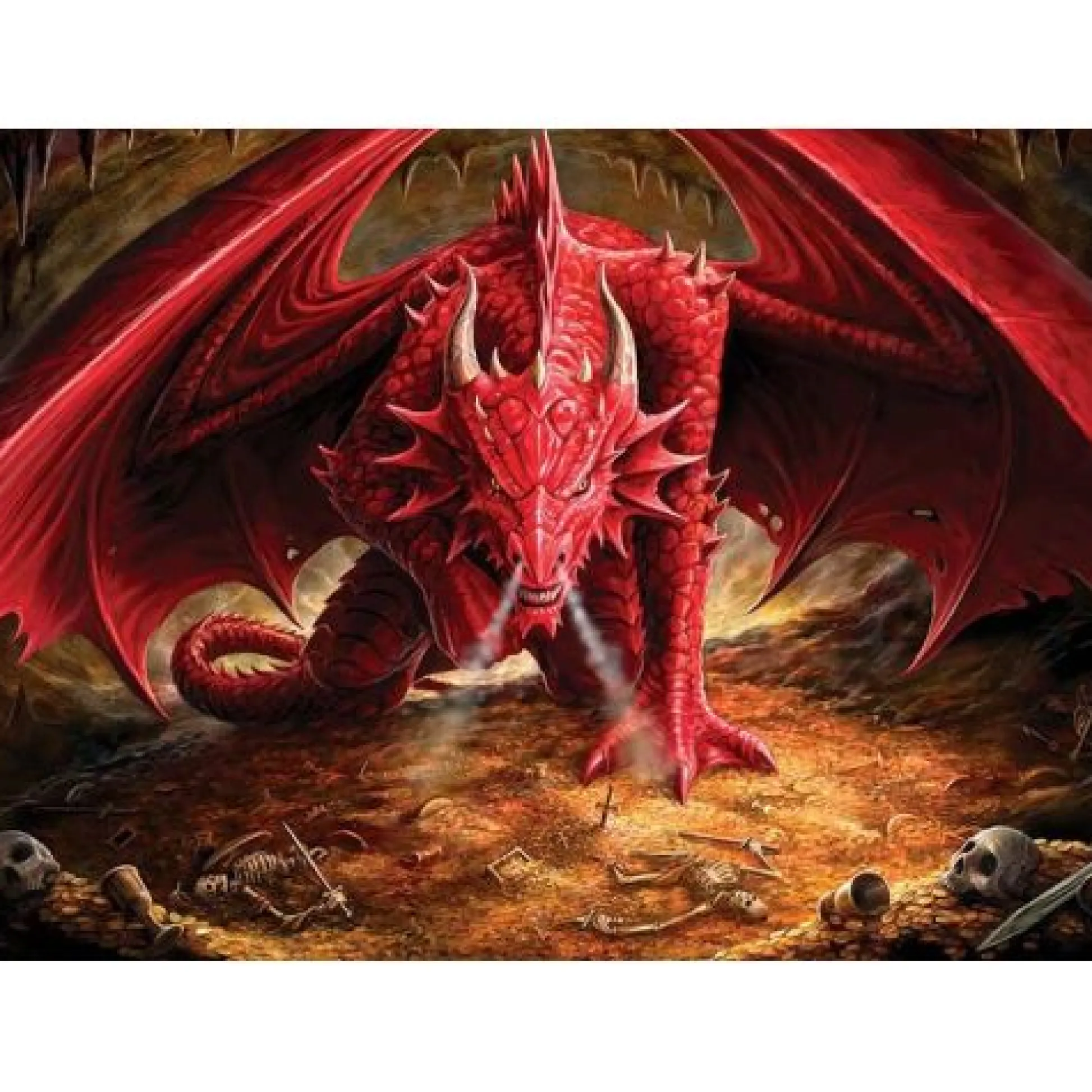 Calendar Holdings, LLC Cobble Hill Dragon's Lair Fantasy Jigsaw Puzzle - 1000 pc* Puzzles