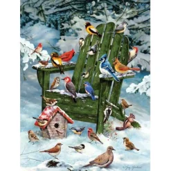 Calendar Holdings, LLC Cobble Hill For The Birds Museum-Quality Jigsaw Puzzle - 1000 pc* Puzzles