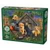 Flat River Group Cobble Hill In the Doghouse 1000 Piece Jigsaw Puzzle - Earth Friendly* Puzzles