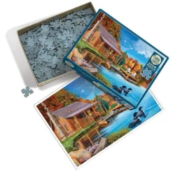 Calendar Holdings, LLC Cobble Hill Loon Lake Scenery Jigsaw Puzzle - 500 pc* Puzzles