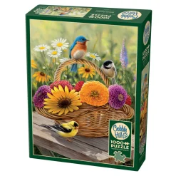 Flat River Group Cobble Hill Summer Bouquet 1000 Piece Jigsaw Puzzle - Earth Friendly Materials* Puzzles
