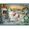 Calendar Holdings, LLC Cobble Hill Sunset Cardinals Jigsaw Puzzle - 1000 pc* Puzzles