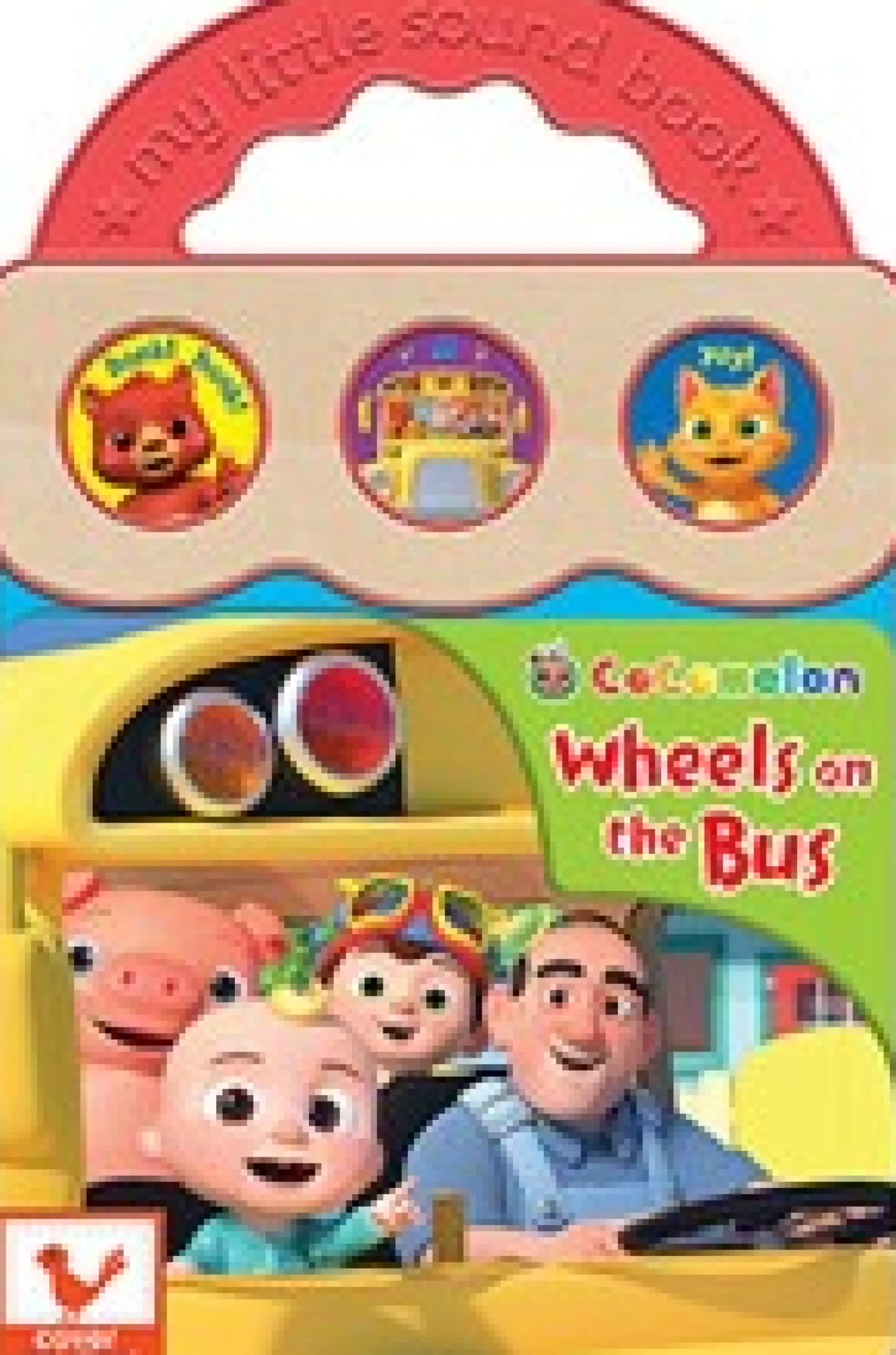 Readerlink Distribution Services COCOMELON Wheels on the Bus Musical Sound Book*Kids Preschool Pals|Reading, Writing & Speech