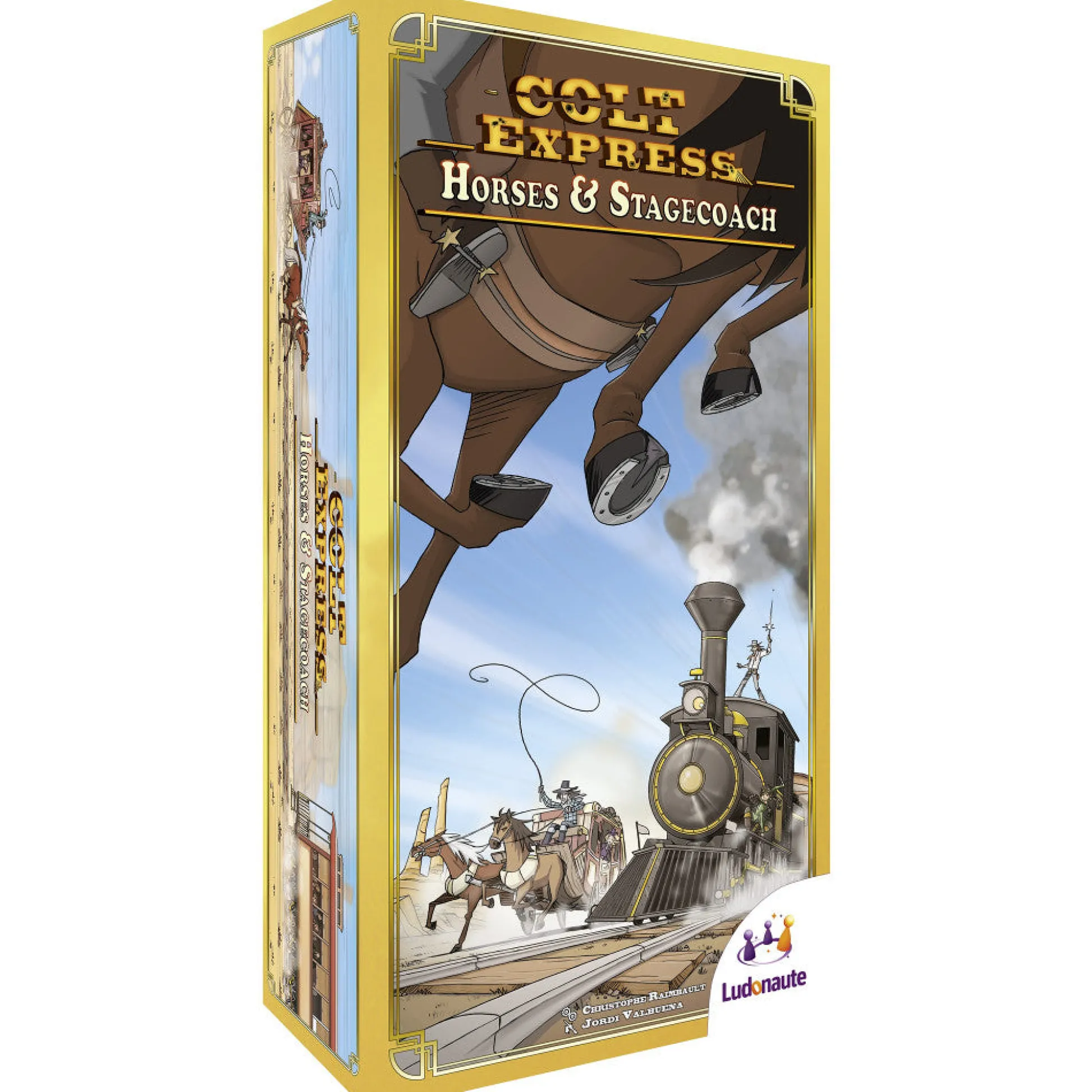 Flat River Group Colt Express: Horses & Stagecoach Expansion - Wild West Adventure Game* Role-Playing Games|Board Games