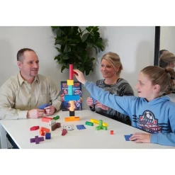Educators Resource Continuum Games Build Up Tactical Block Stacking Game* Family & Entertainments Games