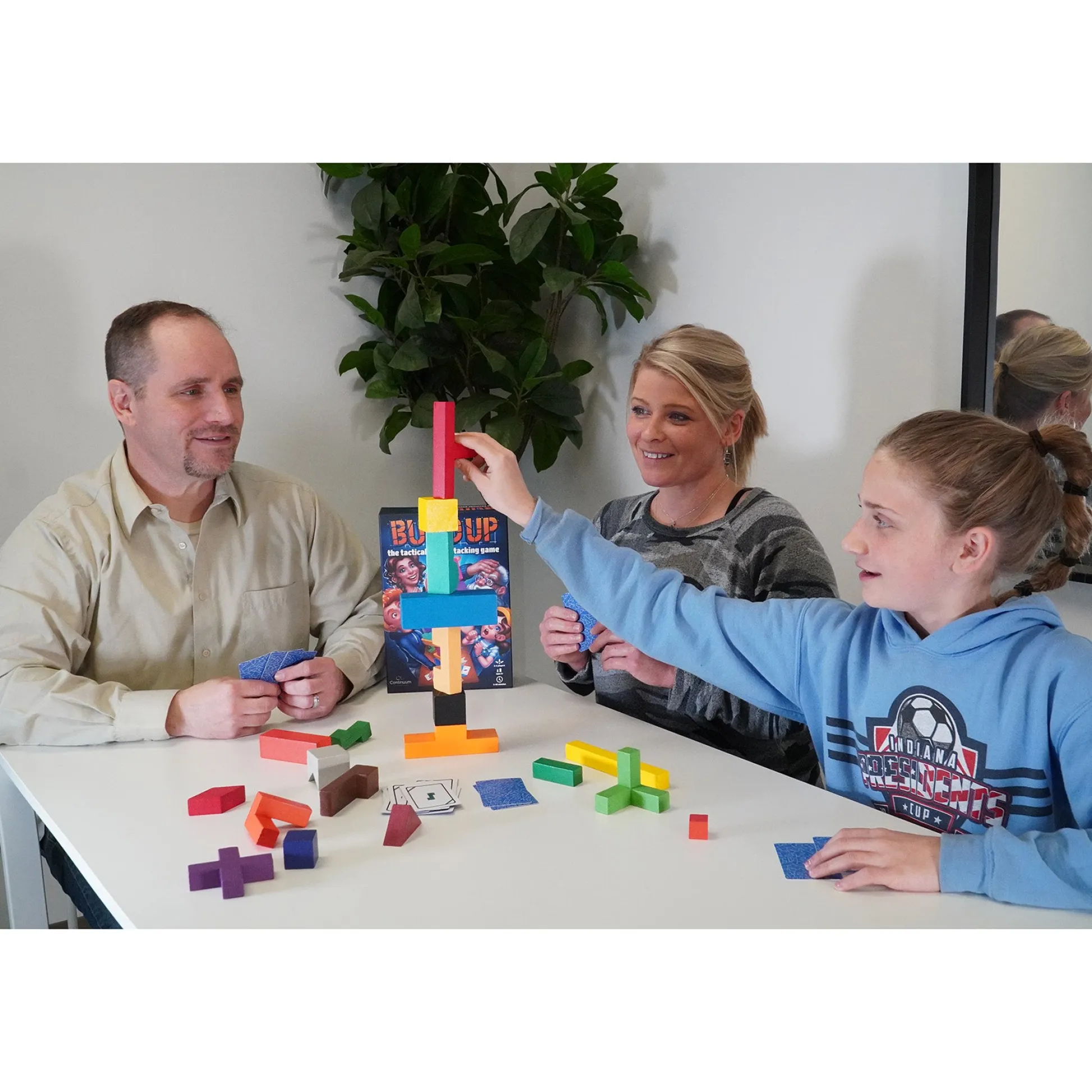 Educators Resource Continuum Games Build Up Tactical Block Stacking Game* Family & Entertainments Games
