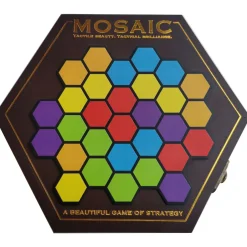 Educators Resource Continuum Games Mosaic Tile Strategy Game for Family Nights* Dominoes & Tiles Games