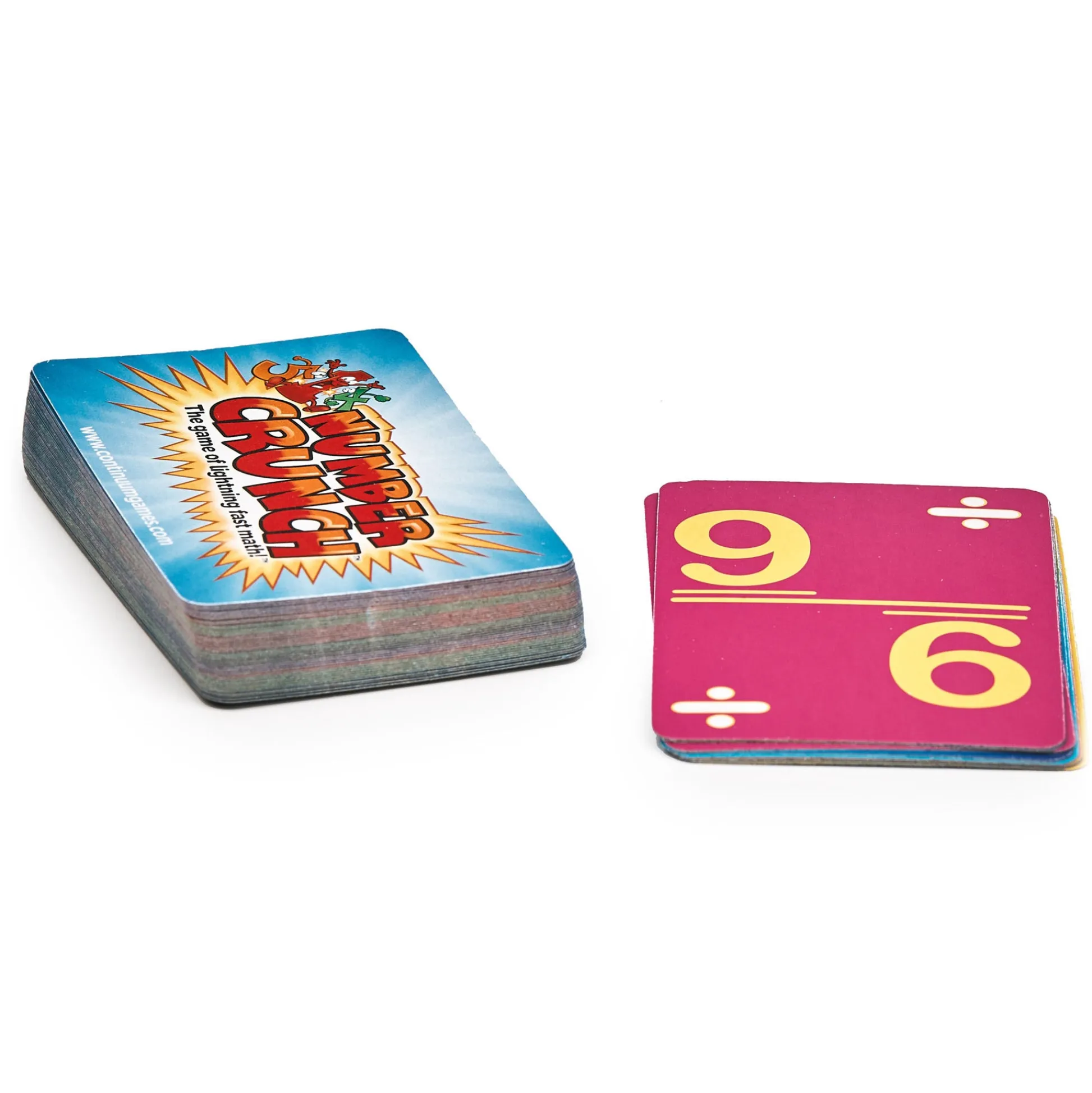 Educators Resource Continuum Games Number Crunch Family Math Card Game* Card Games