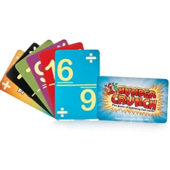 Educators Resource Continuum Games Number Crunch Family Math Card Game* Card Games