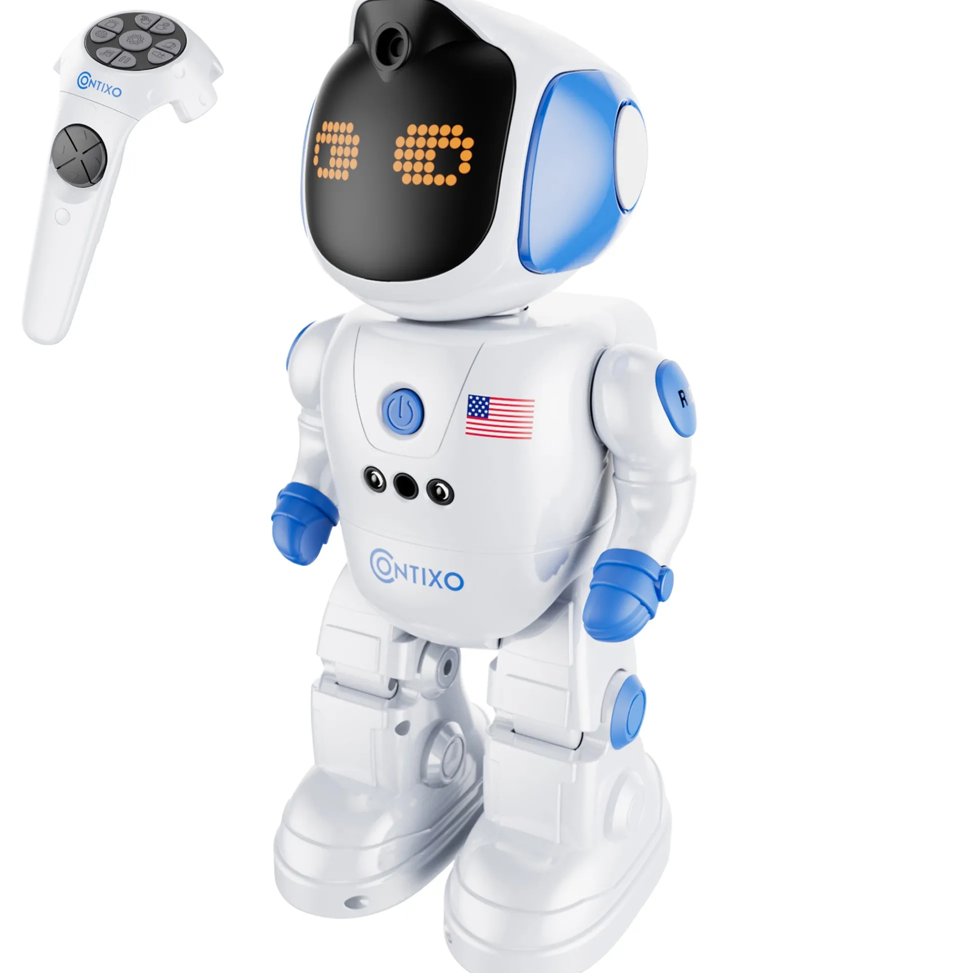 Contixo Interactive RC Robot - Programmable, Gesture-Controlled Dance Moves & Songs - Learning Toy for Ages 6-12* Preschool Education Toys & Activities