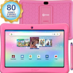 Contixo K102 Kids 10-Inch 64GB HD Tablet with Disney E-Books - Pink*Kids Electronics|Kids Books